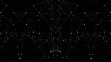 Abstract Geometric Network Background video