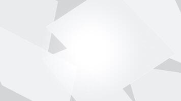 White clean modern abstract background with geometric light. Elegant luxury corporate background for business presentation. Minimalistic design video