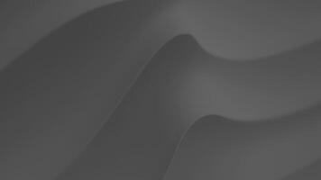 Abstract layered tenderness black silk background luxury wave cloth satin pastel color fabric in layers. Grey liquid wave gray wavy fluid texture. Fluttering material 3D animation design wallpaper video