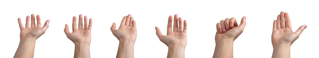 hand open, palm facing up, inviting and offering support. Gesture of care and assistance, photo