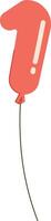 One Shape Balloon vector