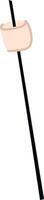 Marshmallow on a Stick vector