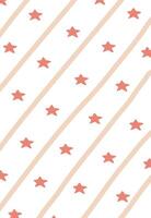 Star Pattern with Wavy Lines Background vector