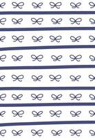 Seamless Bow Pattern vector
