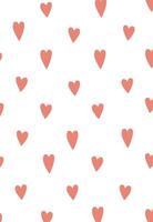 Heart Pattern Background Style vector
