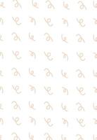 Seamless Handwritten Letter Pattern Background vector