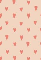 Heart Pattern Background Abstract vector