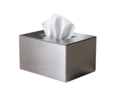 Modern tissue box for home and office use with stylish design png