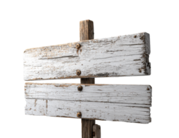 Weathered wooden sign with empty space for text design element png