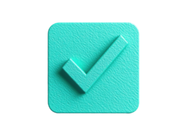 Checkmark symbol for approval and validation concepts png