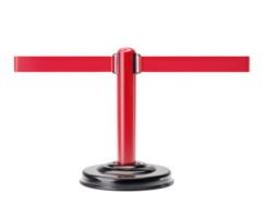 Queue management tool for events and venues in vibrant red color png