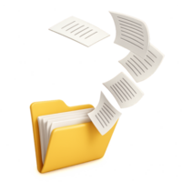 Spiral Document Release Simple Compose Illustration for Stock Use png