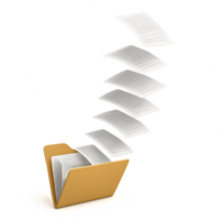 Document with Spiral Pages Representing Organization and Release Process png
