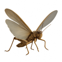 3D Model of a Locust Ready to Swarm in a Realistic Style png
