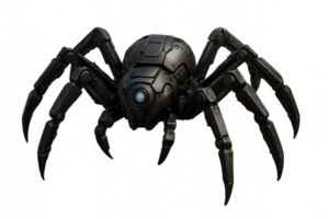 3D Mechanical Spider Model with Detailed Design and Texture png
