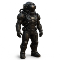 Futuristic Sci-Fi Spacesuit for Space Exploration and Adventure png