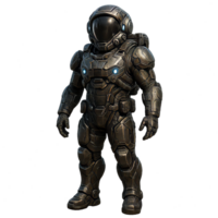 Futuristic Spacesuit Design for Sci-Fi Concept Art Creation png