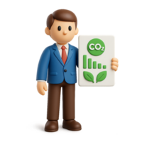 Sustainable Business Icon Representing Eco-Friendly Practices png