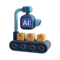 Simple AI Conveyor System for Efficient Box Handling and Sorting png