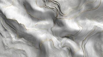 Smooth wave style photorealistic luxury background with detailed textures photo