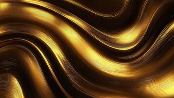 Abstract luxury background with photorealistic waves photo