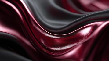 Luxurious abstract background photo with photorealistic smooth wave textures