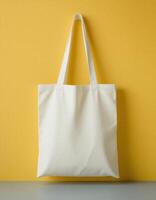 Minimal Eco Bag Studio Scene photo