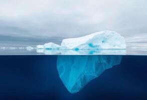 Abstract Shape of Arctic Ice photo