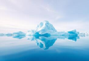 Underwater Iceberg Symmetry photo