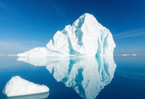 Frozen Giant in Calm Water photo