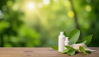 Skincare Duo in Leafy Light photo