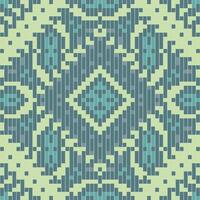 Sarong Geometric Pattern Backgroundfolk Embroidery, Aztec Geometric Ornament Print. Design for Carpet, Wallpaper, Clothing, Wrapping, Fabric vector