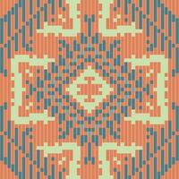 Abstract Ethnic Ethnic Pattern Sweaterfolk Embroidery, Aztec Geometric Ornament Print. Design for Carpet, Wallpaper, Clothing, Wrapping, Fabric vector