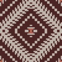 Motif Abstract Geometric Pattern Backgroundfolk Embroidery, Aztec Geometric Ornament Print. Design for Carpet, Wallpaper, Clothing, Wrapping, Fabric vector