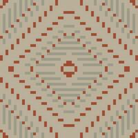 Square Traditional Pattern Backgroundfolk Embroidery, Aztec Geometric Ornament Print. Design for Carpet, Wallpaper, Clothing, Wrapping, Fabric vector