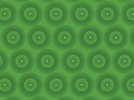 Abstract green circle geometric background pattern vector