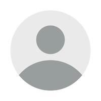 Social network default profile picture avatar icon isolated illustration vector