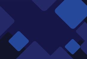 A dark blue background Minimal Art with Intersecting Shapes vector
