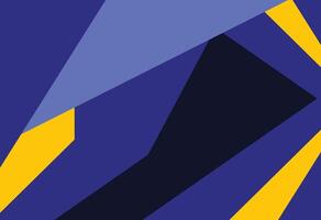 Dynamic Structure with Bold Color Blocks, A blue and yellow abstract background with a black and yellow triangle, Minimal Tech Style Geometric Art vector