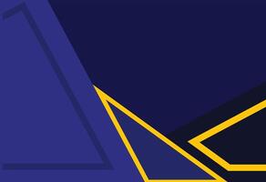 Minimal Blueprint Aesthetic in Bold Hues, A blue and yellow background with a triangle vector