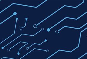 Digital Blue Abstract Graphic, A blue background with a circuit board pattern vector