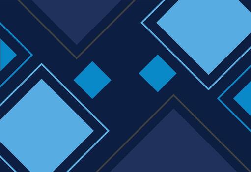 Rectangle Tech Blue Geometric Pattern, A blue and black background with a diamond pattern vector
