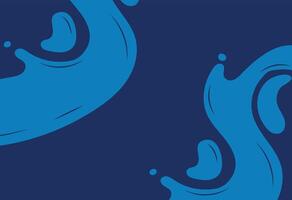 Artistic Blue Liquid Splash, A blue and white background with a wave pattern vector