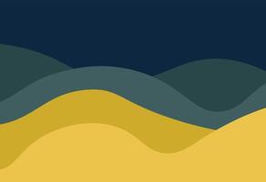 Professional Layered Wave Background vector