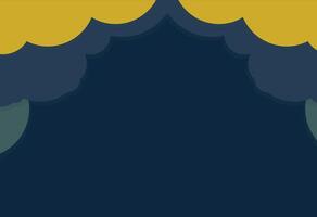 Unique Abstract Dreamy Cloud Illustration vector