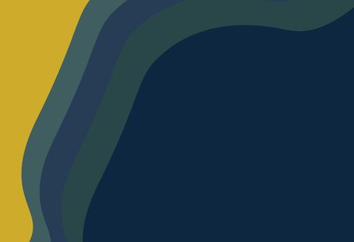 Modern Organic Curves Background, A blue and yellow background with a wave pattern vector