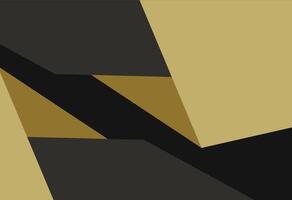 Abstract Gold and Triangle Pattern, A black and gold abstract background with a black and white triangle vector