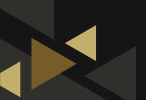 Versatile Abstract Background Gold Theme, A black and gold geometric pattern with triangles vector