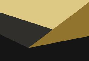 Graphic Abstract Pattern Gold and Dark, A black and gold geometric pattern on a black background vector