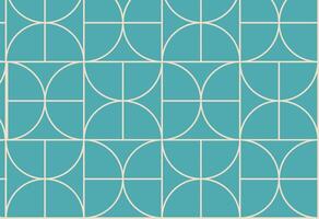 Digital Teal Geometric Seamless Texture, A blue and beige geometric pattern vector